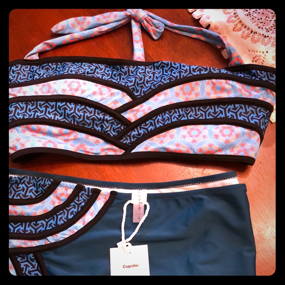 Cupshe high-waisted bikini